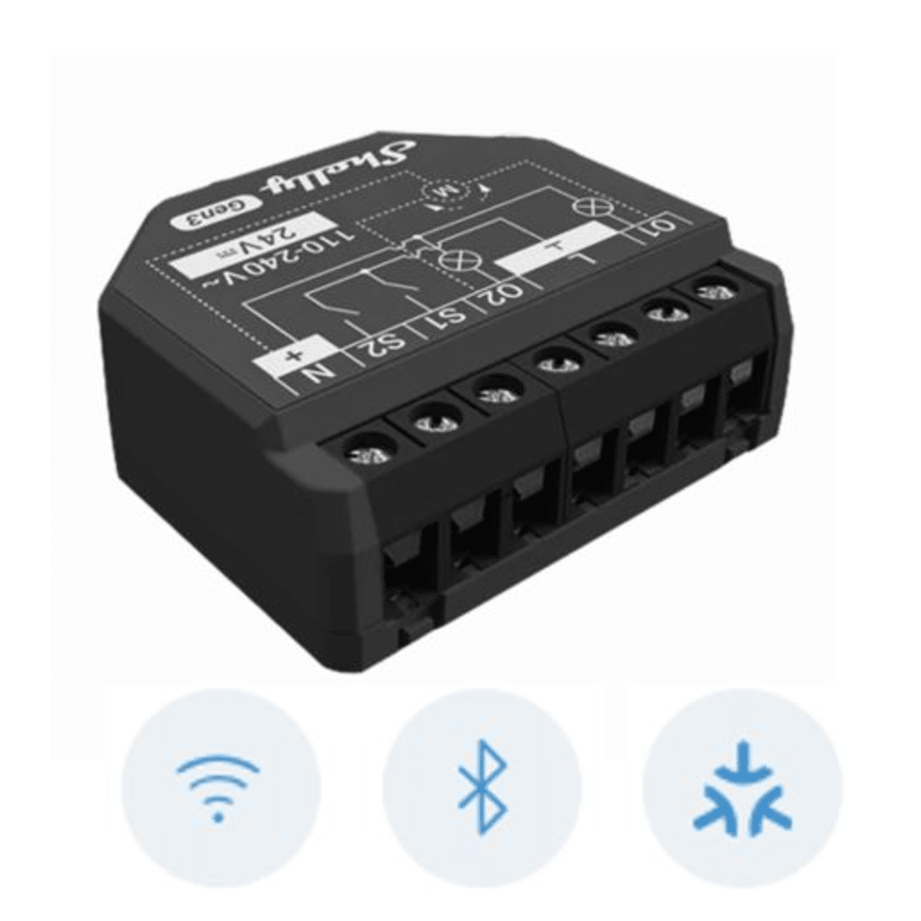 Apagador inteligente Wifi 2.4 / 2 canales Para apagador doble / 10A por canal / Compatible con asistentes de voz