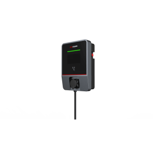 Estación de Carga AC para Vehículos Eléctricos Montaje en Pared / 22 kW / IEC62196-Type2 / 7" LCD / Protecciones Múltiples / IP55 IK07 / 4G-WiFi-Ethernet / OCPP Compatible