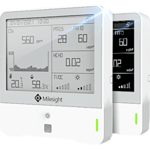 Display LoRaWAN con sensor de temperatura, humedad y calidad del aire