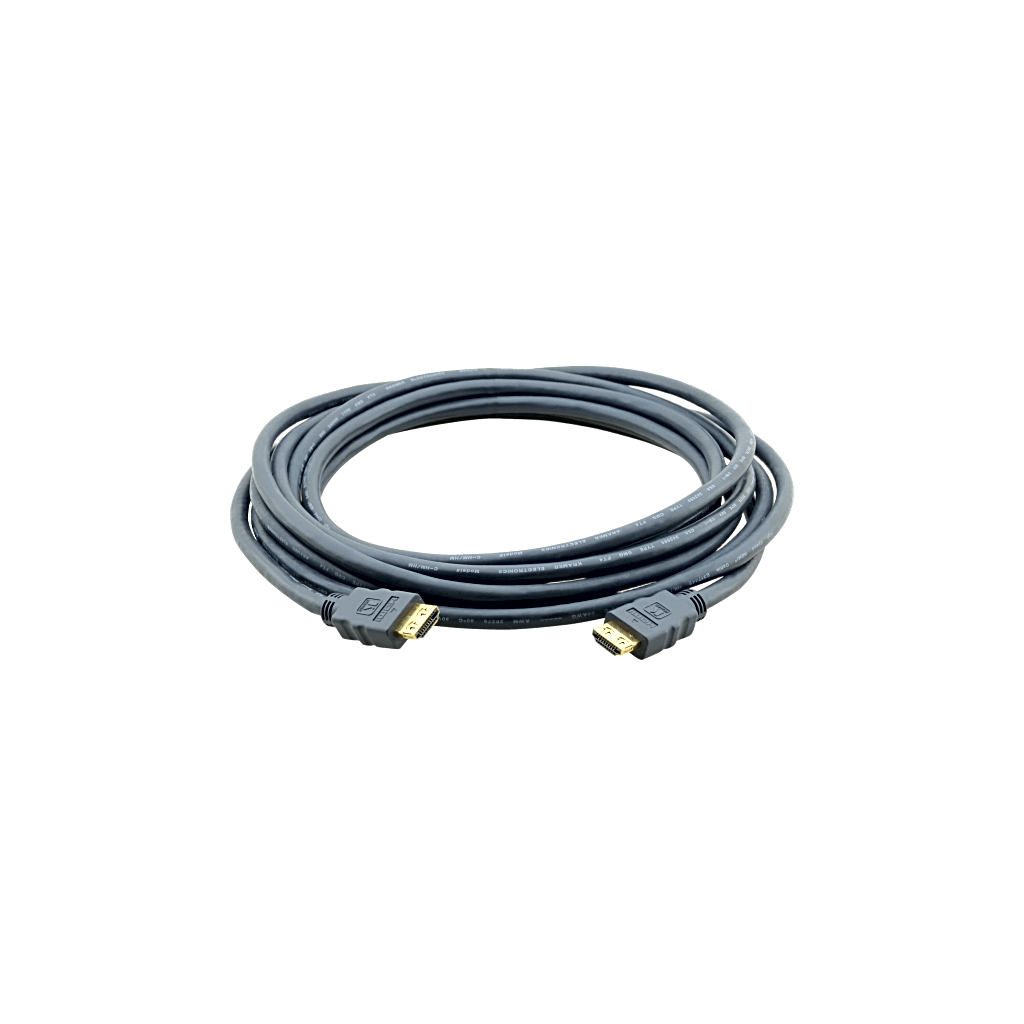 Cable HDMI Premium| Longitud 7.60 m | Alta Velocidad 18 Gbps | 4K@60Hz (4:2:0) | Conectores Dorados 24K | K-Lock Resistentes | Triple Blindaje | Certificado Premium