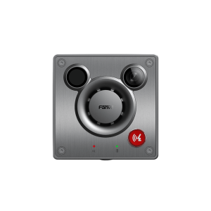 Video Intercom IP para Exterior / Cámara 4 Megapixel (1080p) / HDR e Iluminación IR / Altavoz 5W y Doble Micrófono con Reducción de Ruido / Panel Acero Inoxidable y Cuerpo Aluminio / IP66 e IK10 / PoE+ / 2 Líneas SIP