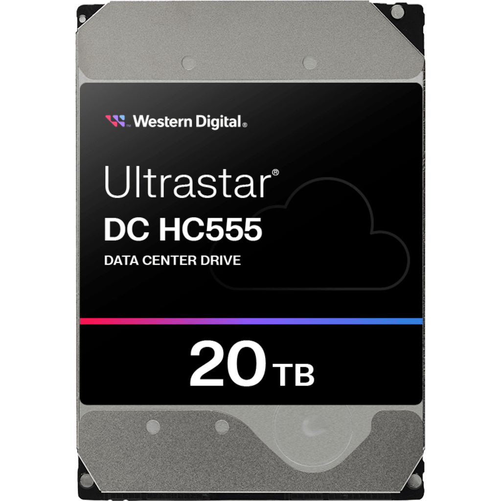 Disco Duro Data Center Ultrastar / 20 TB / 7200 RPM / HelioSeal / CMR / SATA 6Gb/s SAS 12Gb/s / 2.5M horas MTBF / 5 años garantía