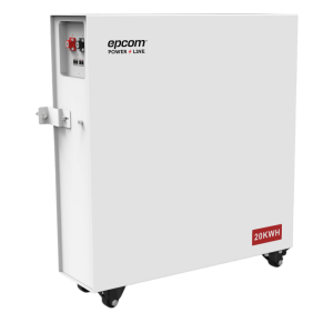 Batería de Litio Hierro Fosfato (LiFePO4) de 20 kWh, 51.2 Vcc, 392 Ah, Outdoor, Instalación en piso