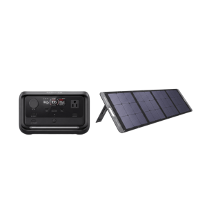 KIT DE PANEL SOLAR Y ESTACIóN DE BATERíA PORTáTIL