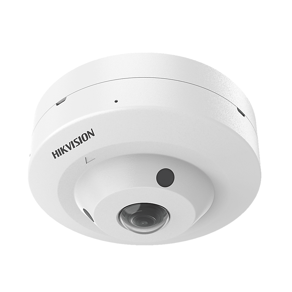 Cámara Fisheye TurboHD 3K / 2960x1665 / Lente 1.8 mm / 180° FOV / Audio y Micrófono / Luz Dual IR y Luz Blanca 10 metros / Exterior IP67 / Antivandalismo IK08