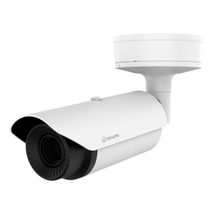 Cámara Térmica VGA / Resolución 640x480 / Lente Fijo 19 mm F1.0 / 8 fps / H.265/H.264/MJPEG / Detección de Temperatura / Analíticos Integrados / IP66 IK10 NEMA4X / PoE, 24VAC, 12VDC