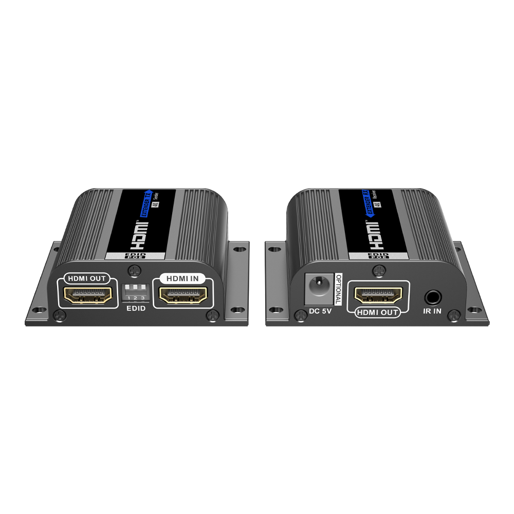 Kit Extensor HDMI | Hasta 70m 1080p | 40m 4K@30Hz | Compatible con HDCP | Cable Cat 6 Recomendado | Soporta Múltiples Resoluciones | Soporta PoC | Salida Loop - Imagen 3