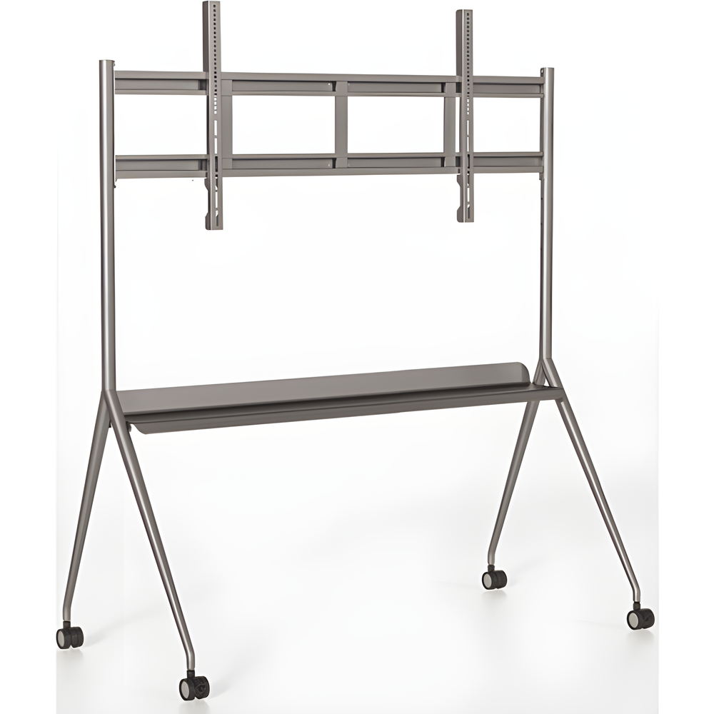 Montaje de Piso Móvil para Pantallas de 75 y 86" / Compatible con VESA / Incluye Soporte para Pantalla - Image 2