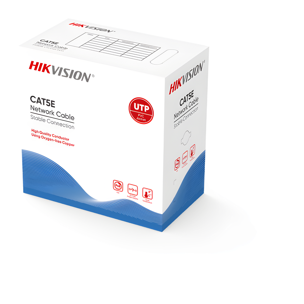 Bobina de Cable UTP 305 Metros (1000 Pies) / Cat5E (24 AWG) / Color Azul / PVC (CM) / Uso en Interior / 100% Cobre / Aplicaciones de CCTV y Redes de Datos - Image 3