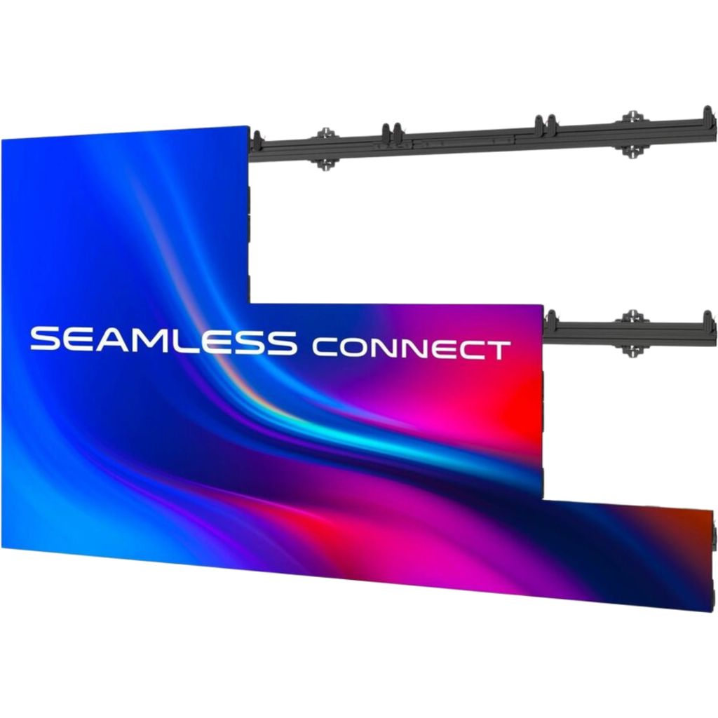 Kit Videowall LED Full HD (1920 x 1080) / Pitch 1.5 COB / 3.00 x 1.69 metros / Diagonal 135" / Entrada HDMI / incluye montaje de pared Peerless-AV SEAMLESS - Image 2