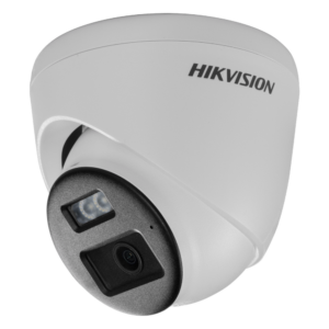 [Audio Bidireccional + Dual Light + ColorVu] Turret TURBOHD 3K (5 Megapixel) / Lente 2.8 mm / 40 mts IR EXIR + 40 mts Luz Blanca / Micrófono y Bocina Integrado / Exterior IP67 / dWDR