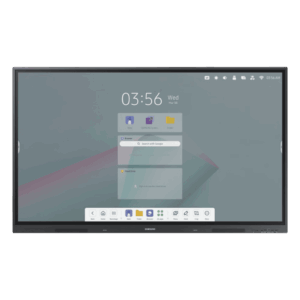 Pantalla Interactiva 75" / Resolución 4K UHD (3840x2160) / Táctil IR / Brillo 400 nits / Android 14 EDLA / WiFi y Bluetooth / Compatible VESA 800x400