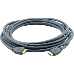 Cable HDMI Premium| Longitud 15.2 m | Alta Velocidad 18 Gbps | 1080p@60Hz (4:2:0) | Conectores Dorados 24K | K-Lock Resistentes | Triple Blindaje | Certificado Premium