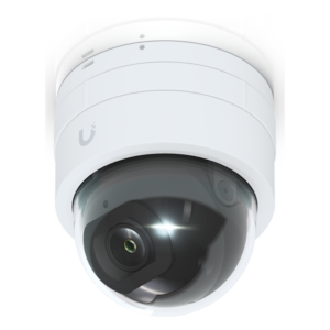 Cámara IP UniFi G5 Domo Ultra, de bajo perfil para interior, 2K (4MPX), ángulo amplio 102.4°, visión nocturna IR hasta 20 mts, detección de eventos, para pared o techo