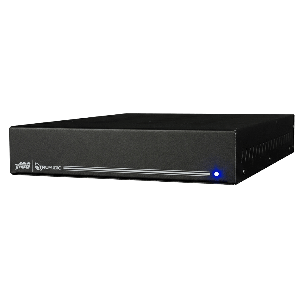 Amp Clase D | 2 Canales 100W | Con Aprendizaje IR | Salida Sub | Estéreo, Bridge, Múltiples Amplificadores | 4-8Ω