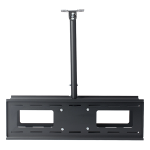 Montaje de Techo Universal Doble para Monitores de 32 a 65" / Soporta hasta 60 kg x pantalla  / Vesa 600 x 400/  Acero / Montaje Telescopico de 50 cm hasta 90 cm