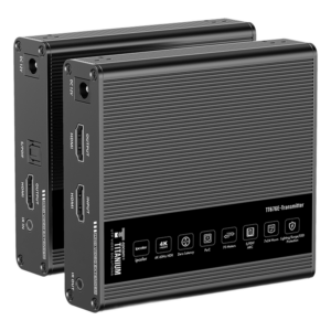 Kit Extensor HDMI para distancias de 70 metros / Resolución 4K x 2K@ 60 Hz/ Cat 6, 6a y 7 / IPCOLOR / CERO LATENCIA / SIN COMPRIMIR / Uso 24/7 / Puerto S/PDIF / Salida Loop / Alimente solo el Tx (PoC) / Control IR