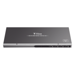 MATRICIAL 4 x 4 / 4 Entradas y 4 Salidas en HDMI / 4K × 2K @ 60Hz / 18Gbps / HDMI 2.0 / HDCP 2.2 / 3D / Conmutación por Botón, RS232 o Control Remoto / IDEAL PARA CENTROS DE MONITOREO, COMPARACION Y ANALISIS.