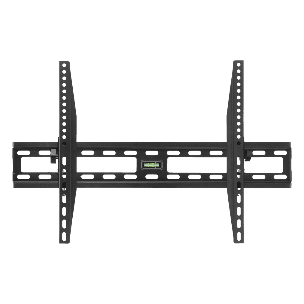 Montaje de Pared Universal Fijo para Monitores de 32 a 60 " / Soporta hasta 50 Kg / Vesa 600 x 400 / 400 x 400 / 400 x 200 / Acero / 10° de Inclinación / Cuenta con Nivel para Ajuste