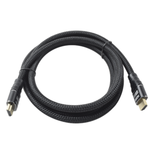 Cable HDMI Ultra-Resistente Redondo de 1.8m ( 5.9 ft ) Optimizado para Resolución 4K ULTRA HD