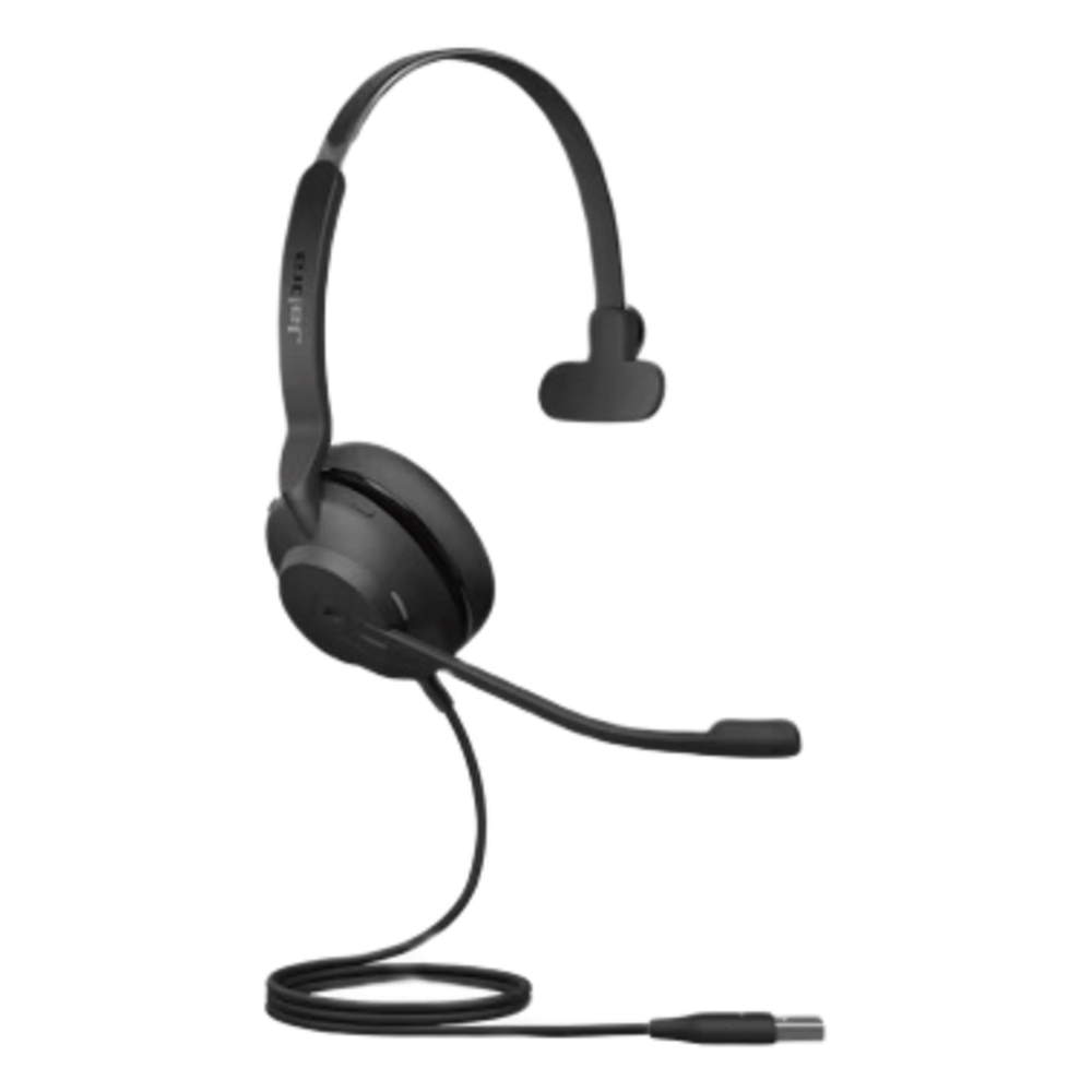 Jabra Evolve2 30 SE, Auricular mono versión UC con aislamiento de ruido, indicador de ocupado (Busylight) (23189-889-979)