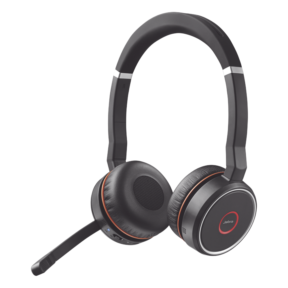 Diadema / Auricular Jabra Evolve 75 SE Stereo / Bluetooth + USB-A / Cancelación Activa de Ruido / Compatible UC (7599-848-109)