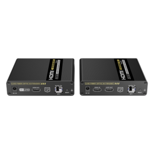 Kit Extensor HDMI por FIBRA ÓPTICA 10G a 40 Km | Resolución 4K@60Hz | Monomodo (SMF) | IPCOLOR PIXEL | Cero Latencia | Sin Comprimir | S/PDIF / ARC / RS-232 | Salida Loop | Transceptores Ópticos (GBIC) Incluidos | IR bidireccional.