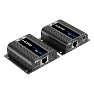 Kit Extensor HDMI | Hasta 70m 1080p | 40m 4K@30Hz | Compatible con HDCP | Cable Cat 6 Recomendado | Soporta Múltiples Resoluciones | Soporta PoC | Salida Loop