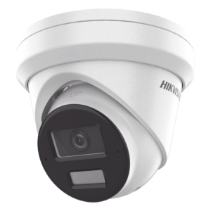 [Dual Light + 2 Micrófonos Integrados] Turret IP 4 Megapixel / Lente 2.8 mm / 30 mts Luz Blanca + 30 mts IR / ACUSENSE / Exterior IP67 / WDR 120 dB / PoE / ONVIF / Micro SD/SDHC/SDXC / Metal / ACUSEEK