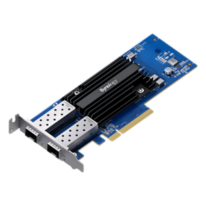 Adaptador de Red SFP28 de 25 GbE de Doble Puerto | Compatible con Synology | PCIe 3.0 x8 | SFP28 SR y LR | Link Aggregation | Garantía de 5 Años.