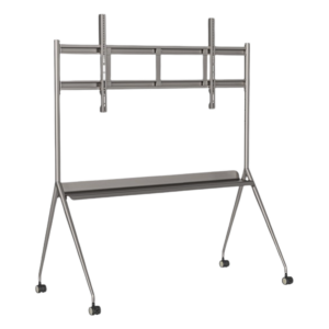 Montaje de Piso Móvil para Pantallas de 75 y 86" / Compatible con VESA / Incluye Soporte para Pantalla