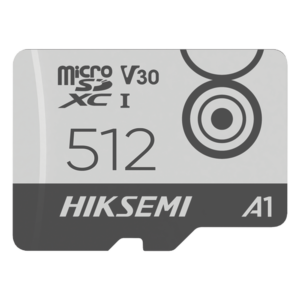 MicroSD HIKSEMI CITY GO / 512 GB / 100 MB/s Lectura / 85 MB/s Escritura / Clase 10 U3 V30 / TLC NAND / Especializada Para Videovigilancia Móvil 24/7