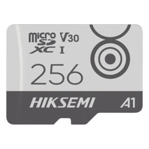 MicroSD HIKSEMI CITY GO / 256 GB / 100 MB/s Lectura / 90 MB/s Escritura / Clase 10 U3 V30 / TLC NAND / Especializada Para Videovigilancia Móvil 24/7