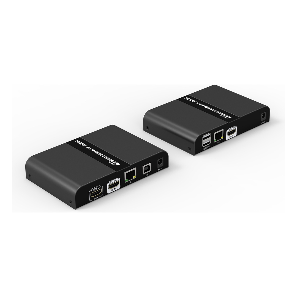 Kit extensor KVM (HDMI y USB 2.0) hasta 100 metros | Resolución 4K @ 30 Hz | Cat 6/6A/7 | CERO LATENCIA | Salida Loop | Soporta Switch Gigabit para control KVM múltiple | Soporta hasta 253 - Image 4