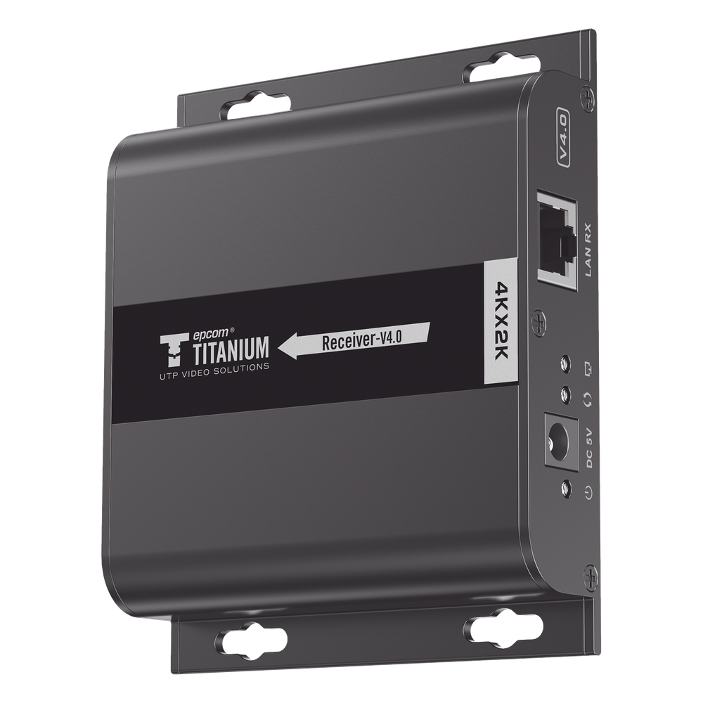 Receptor Compatible para Kits TT683-4.0 / Resolución 4K@30Hz / Cat 5e/6 / Distancia de 120 m / Control IR / Soporta HDbitT/ Compatible con Switch Gigabit. - Image 2
