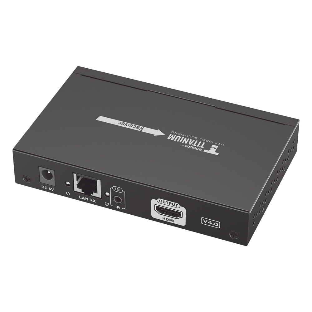 Receptor Compatible para Kit Matricial TT-383-MATRIX-4.0 | Resolución 1080P@60Hz | Cat 6 | Control IR | Compatible con Switch IGMP (Solo para transmisor versión 4.0). - Imagen 2