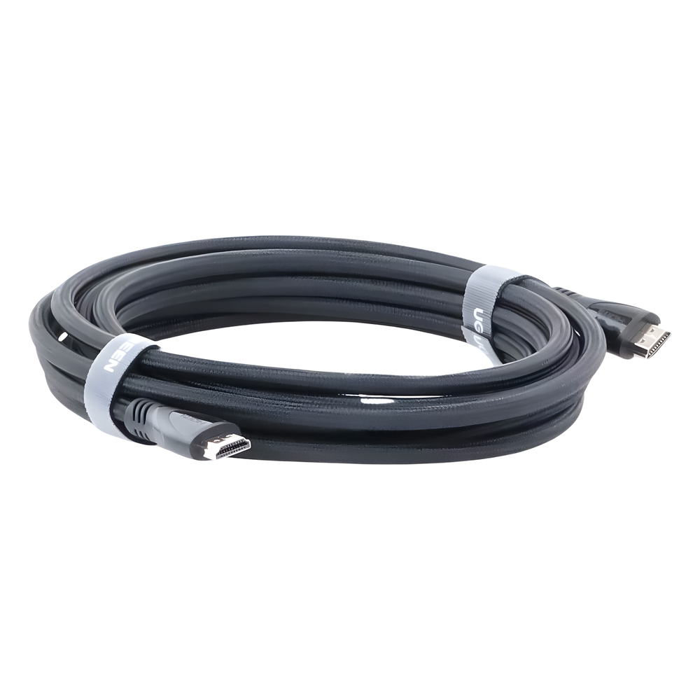Cable HDMI 2.1 de Nylon Trenzado / 5 Metros (16.40 Pies) / 8K@60Hz/4K@120Hz / eARC (Canal de Retorno de Audio) / HDR10+ / VVR / HEC (Canal Ethernet HDMI) / ALLM / 3D / Dolby Atmos / Dolby Vision / 48 Gbps / Mayor Duración - Image 3