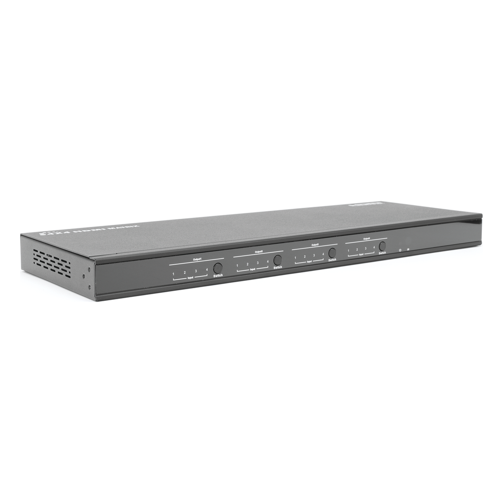 MATRICIAL Y EXTENSOR DE VIDEO HDMI 4 x 4 / 4 Entradas HDMI / 4 Salidas HDMI Loop / 4 Salidas RJ45 para Extender la señal 40 metros por salida / 1080 @ 60Hz / Conmutación por RS232, Control Remoto o Ethernet. - Image 4