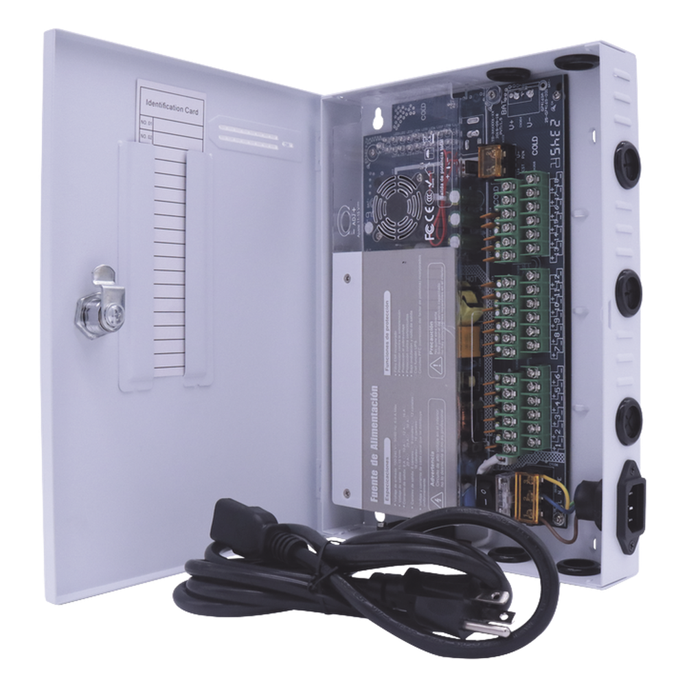 Fuente PREMIUM / 11-15 V / 18 canales / 30 A / Alta tecnología en seguridad / Doble ventilador / Hasta 1.85 Amperes por Salida / Filtro de Ruido por canal / Diseño de alta gama. - Image 7