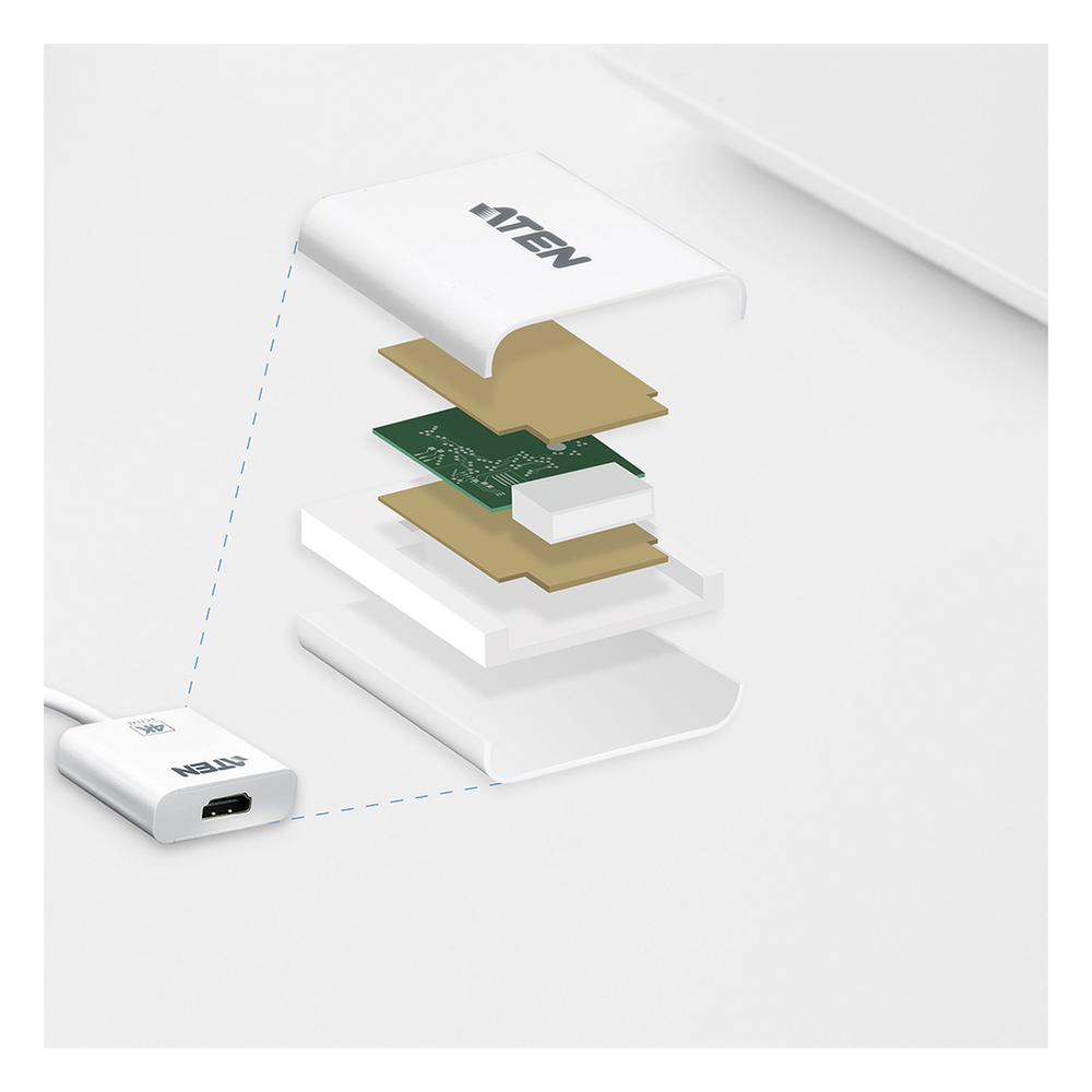 Adaptador activo de DisplayPort a HDMI | 4K | Compatible con audio | - Image 4