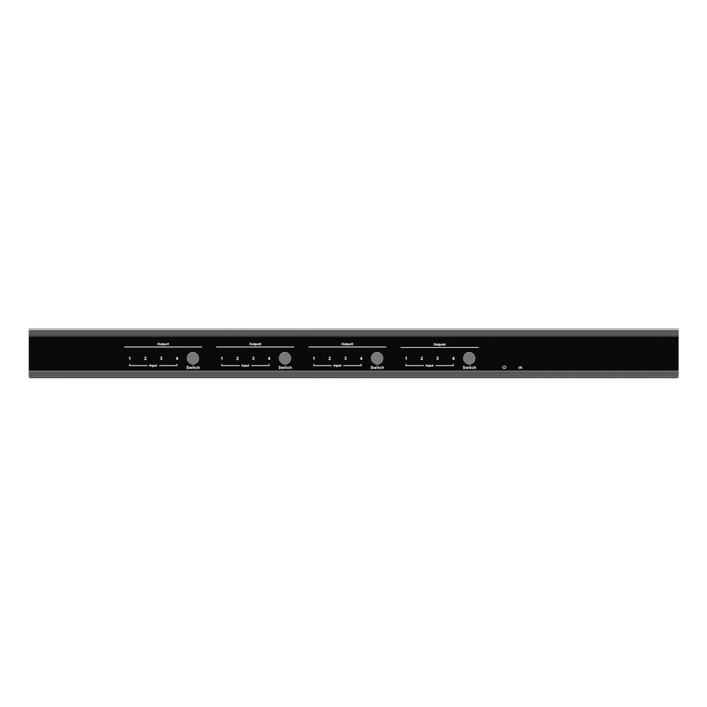 MATRICIAL Y EXTENSOR DE VIDEO HDMI 4 x 4 / 4 Entradas HDMI / 4 Salidas HDMI Loop / 4 Salidas RJ45 para Extender la señal 70 metros por salida /4K / Conmutación por RS232, Control Remoto o Ethernet. - Image 6